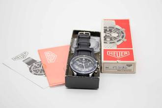 Thumbnail von Heuer Bundeswehr Flyback Zivile Version Flyback Tropical mit prominenter Geschichte
