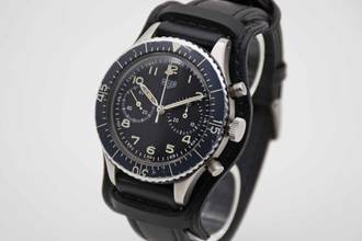 Thumbnail von Heuer Bundeswehr Flyback Zivile Version Flyback Tropical mit prominenter Geschichte