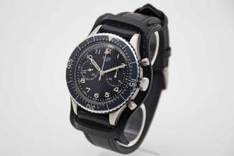 Thumbnail von Heuer Bundeswehr Flyback Zivile Version Flyback Tropical mit prominenter Geschichte