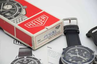 Thumbnail von Heuer Bundeswehr Flyback Zivile Version Flyback Tropical mit prominenter Geschichte