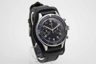 Thumbnail von Heuer Bundeswehr Flyback Zivile Version Flyback Tropical mit prominenter Geschichte