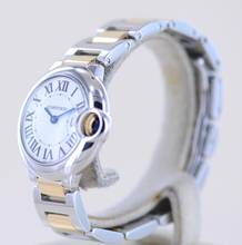 Thumbnail von Cartier Ballon Bleu 28mm Steel Gold 28mm Klassiker Luxusuhr Silver roman dial Lady