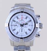 Thumbnail von Breitling Super Avenger II Chronograph 48mm Stahl white Dial Limited Top B+P