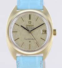 Thumbnail von Omega Constellation Automatic COSC Vintage 18K Gold Chronometer Luxus rar