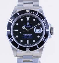 Thumbnail von Rolex Submariner Date 16800 Klassiker 1986 Diver Automatic Taucheruhr Steel