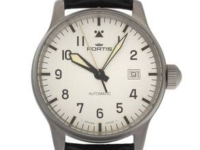 Thumbnail von Fortis Flieger Ref.595.10.46 Bj.1993 original Box sehr gut Vintage Flieger Faltschließe