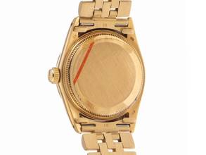 Thumbnail von Rolex Datejust 31 Medium Ref.6827 Bj.1979 Box&Beschreibung sehr gut Vintage Datejust Medium 18kt Gelbgold 85g open 6/9 Jubilé