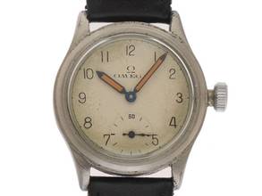 Thumbnail von Omega Classic Military WW2 small second Ref.717 Bj.1939 original Box sehr gut Vintage Military WW2 small second