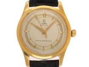 Thumbnail von Tudor Precision Shock Resistant Ref.4463 original Reisemäppchen sehr gut Vintage Precision Shock Resistant