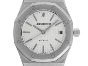 Thumbnail von Audemars Piguet Royal Oak Ref.14790ST Bj.1999 original Box original Vintage Unpoliert Royal Oak