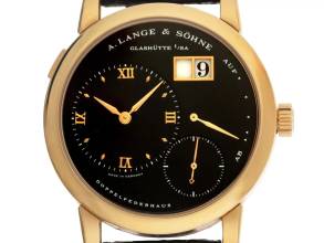Thumbnail von A. Lange & Söhne Lange 1 Ref.101.031 Bj.1998 Full Set original Vintage Unpoliert Lange 1 18kt Roségold