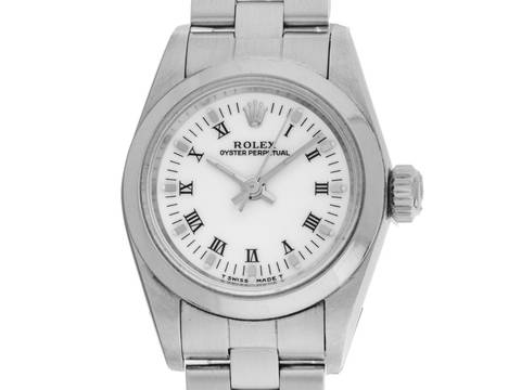 Rolex Oyster Perpetual Lady Ref.67180 Bj.1997 Full Set sehr gut Vintage Oyster Perpetual Lady Oyster