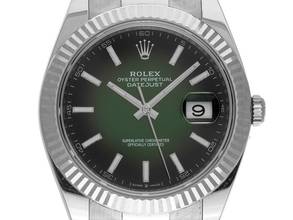Thumbnail von Rolex Datejust 41 Ref.126334 2026 Full Set Ungetragen Datejust Ombré Green Dial