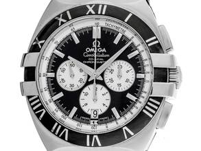 Thumbnail von Omega Constellation Double Eagle Chronograph Ref.1819.51.91 Bj.2007 Full Set original Unpoliert Vintage Constellation Double Eagle Chronograph Kautschuk Faltschließe