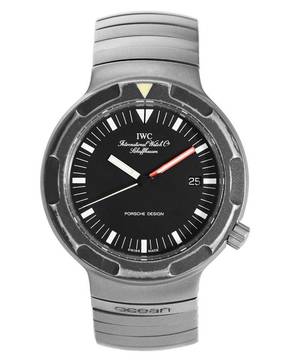  IWC Porsche Design Ocean 2000 Porsche Design Bund - Ref. 3501 - Komplettrevision bei IWC 06.2026 - extrem selten 
