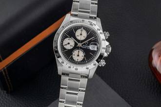 Thumbnail von Tudor Prince Date Chronograph Black Dial Stahl Automatik Herrenuhr Ref. 79280