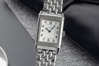 Thumbnail von Jaeger-LeCoultre Reverso Stahl Quarz Damenuhr Ref. Q2518140 222.8.47 B&P 2019
