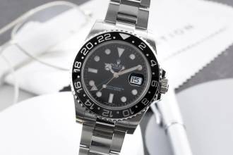 Thumbnail von Rolex GMT-Master II Oyster Edelstahl Automatik Herrenuhr Ref. 116710LN B&P 2011