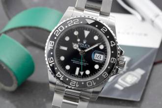 Thumbnail von Rolex GMT-Master II Oyster Edelstahl Automatik Herrenuhr Ref. 116710LN M-Serie