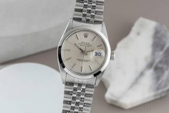 Thumbnail von Rolex Datejust 36 Edelstahl Silver Dial Automatik Herrenuhr Ref. 16000 Vintage