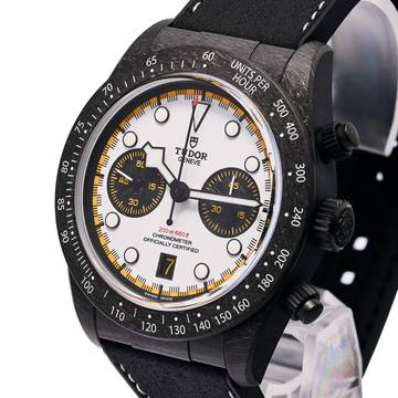 Tudor Black Bay Chrono Carbon Limited White – 79377KN – NEW & Unworn – 2026 Full Set