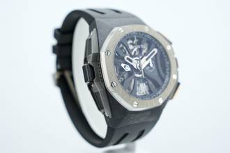 Thumbnail von Audemars Piguet Royal Oak Concept Laptimer Michael Schuhmacher - Carbon - 44MM - Limited To 221 Pcs - Additional Strap 26221FT.OO.D002CA.01 2016