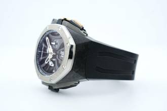 Thumbnail von Audemars Piguet Royal Oak Concept Laptimer Michael Schuhmacher - Carbon - 44MM - Limited To 221 Pcs - Additional Strap 26221FT.OO.D002CA.01 2016