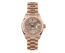 Thumbnail von Rolex Lady-Datejust 28 - Sundust Dial - Presidential Bracelet - Rose Gold - 279165 2016