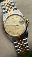 Thumbnail von Rolex Datejust 36 Diamond dial Top No Stretch Fullset
