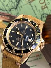 Thumbnail von Rolex Submariner Date 1680/8 Submariner Date 18k Nipple Dial Schwarz-Full Set 1979 Neuer Service Sammlerzustand-Unpoliert-1. Besitz ! Punched Papers !!!!