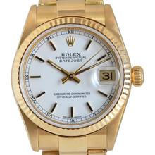 Thumbnail von Rolex Datejust 31 78278 Medium 31MM white romans dial TOP Condition