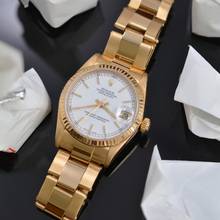 Thumbnail von Rolex Datejust 31 78278 Medium 31MM white romans dial TOP Condition