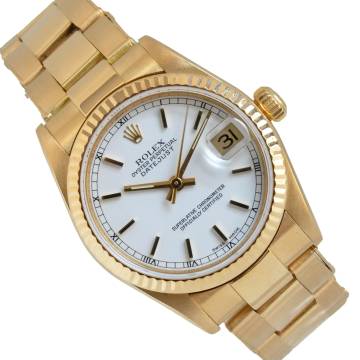 Rolex Datejust 31 78278 Medium 31MM white romans dial TOP Condition