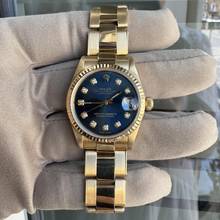 Thumbnail von Rolex Datejust 31 78278 Medium 31MM Factory blue diamonds dial TOP Condition