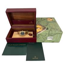 Thumbnail von Rolex Datejust 78278 Medium 31MM Factory blue diamonds dial TOP Condition