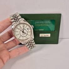 Rolex Sky-Dweller Weißgold & Stahl Jubilee 42mm Komplett
