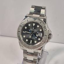 Thumbnail von Rolex Yacht-Master 40 Platina & Aço Rhodium Dial Automático Completo