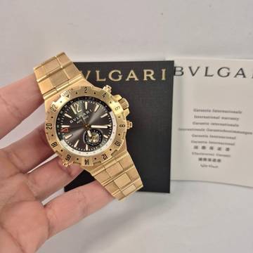 Bulgari Diagono GMT Full Gold 40mm Automático Completo