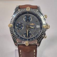 Thumbnail von Breitling Chronomat Gold & Stahl 40mm Graes Zifferblatt Automatik Vollständig