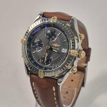 Thumbnail von Breitling Chronomat Gold & Stahl 40mm Graes Zifferblatt Automatik Vollständig