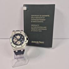 Thumbnail von Audemars Piguet Royal Oak Offshore Chronograph Navy 2 43mm Automatik Vollständig