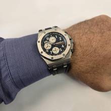 Thumbnail von Audemars Piguet Royal Oak Offshore Chronograph Navy 2 43mm Automatik Vollständig
