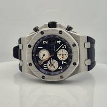 Thumbnail von Audemars Piguet Royal Oak Offshore Chronograph Navy 2 43mm Automatik Vollständig