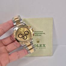 Thumbnail von Rolex Daytona Ouro & Aço Zenith Movement 40mm Automático Completo