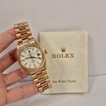 Thumbnail von Rolex Day-Date 36 36mm Presidente Yellow Gold Vintage Pie Pan Dial Automático Completo