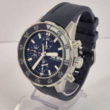 Thumbnail von IWC Aquatimer Chronograph Day Date Blue Edition 44mm Automatik Komplett