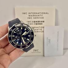 Thumbnail von IWC Aquatimer Chronograph Day Date Blue Edition 44mm Automatik Komplett