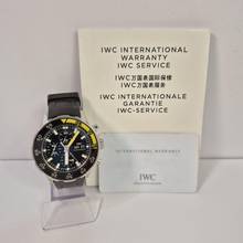 Thumbnail von IWC Aquatimer Chronograph Day Date Yellow Edition 44mm Automatik Komplett