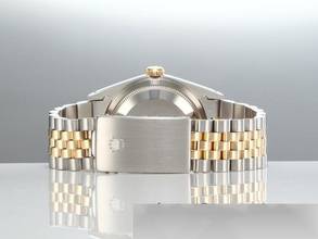 Thumbnail von Rolex Datejust 36 36mm 16233 Edelstahl Gelbgold 750 Automatik Stainless Steel 18kt Yellow Gold Jubilé-band Chronometer Oyster White Dial