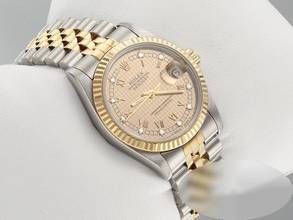 Thumbnail von Rolex Datejust 31 31mm Stahl Gelbgold 750 Diamanten Automatik Stainless Steel 18kt Yellow Gold Jubilé-band Chronometer Oyster